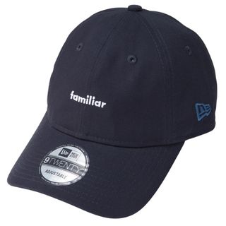 ファミリア(familiar)のNEW ERA familiarコラボ　帽子　大人用　ネイビー　新品未使用タグ付(キャップ)