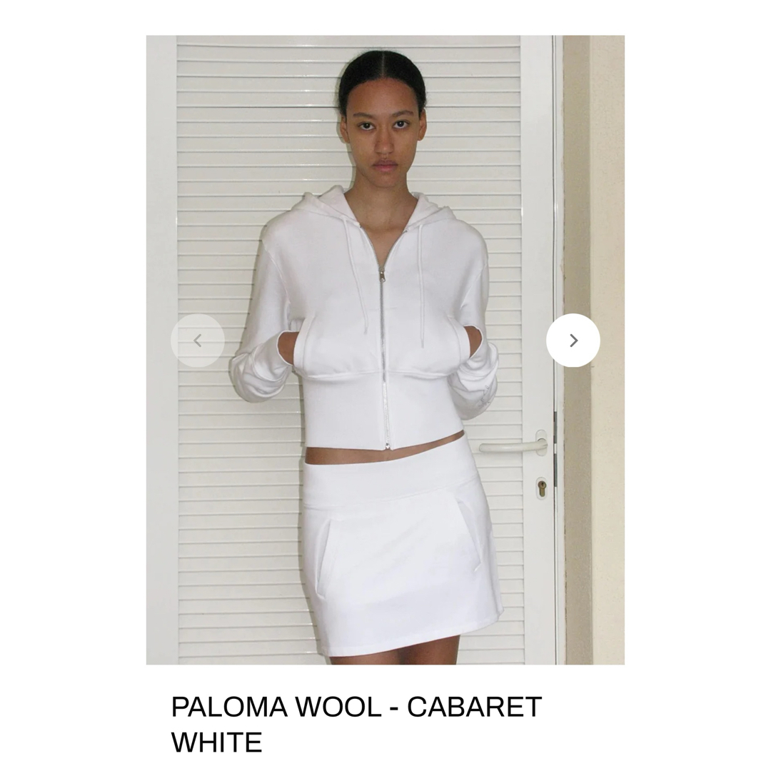 VETEMENTS(ヴェトモン)のpaloma wool フーディ レディースのトップス(パーカー)の商品写真