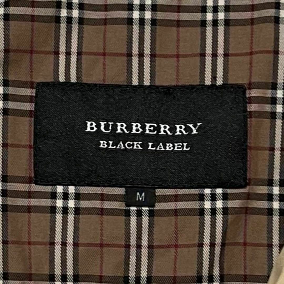 BURBERRY BLACK LABEL(バーバリーブラックレーベル)の3949 バーバリーブラックレーベル スタンドカラージャケット ベージュ M メンズのジャケット/アウター(ミリタリージャケット)の商品写真
