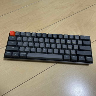 ロジクール(Logicool)のkeychron k12 赤軸　ホットスワップ対応(PC周辺機器)