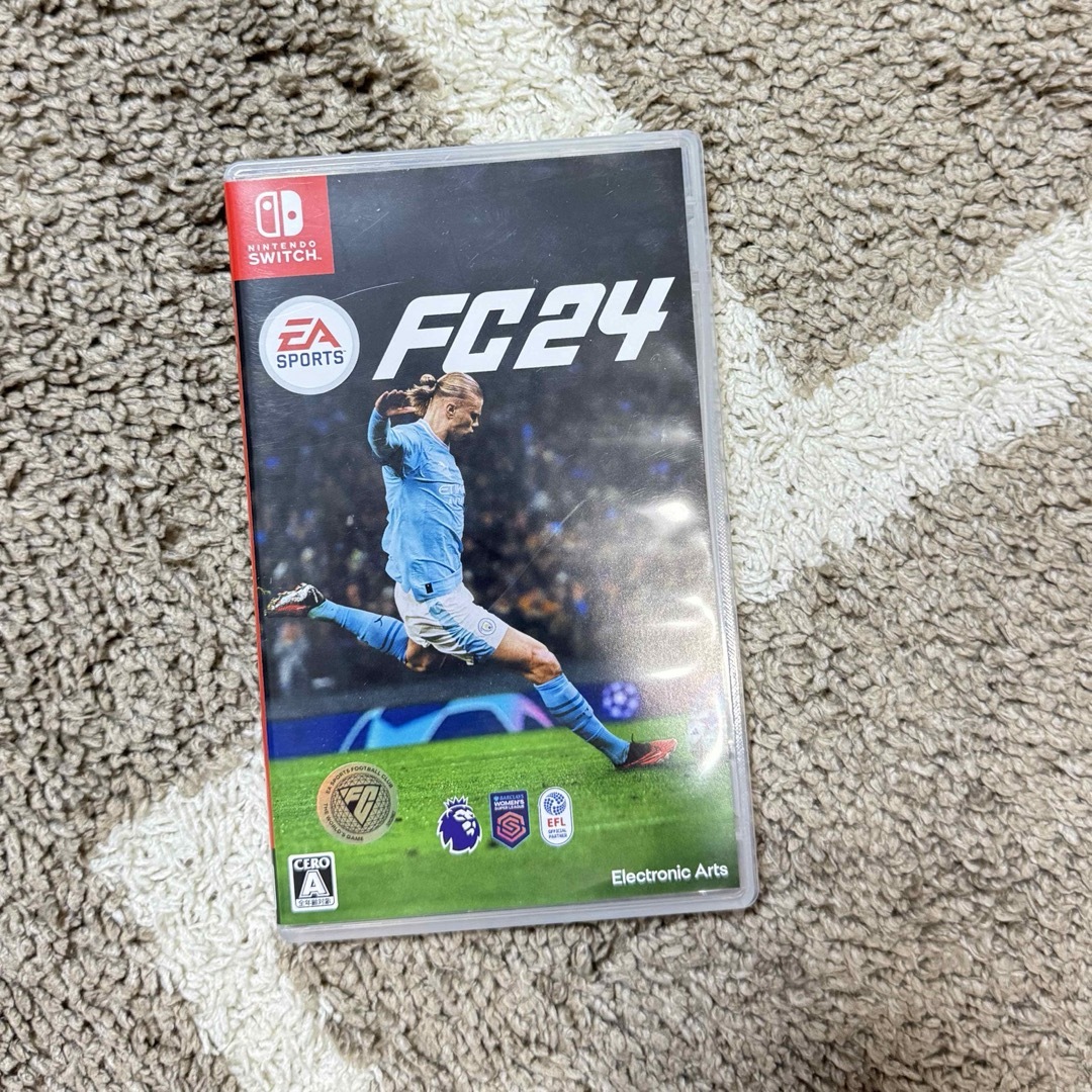 Nintendo Switch(ニンテンドースイッチ)の【Nintendo Switch】EA SPORTS FC24 エンタメ/ホビーのゲームソフト/ゲーム機本体(家庭用ゲームソフト)の商品写真