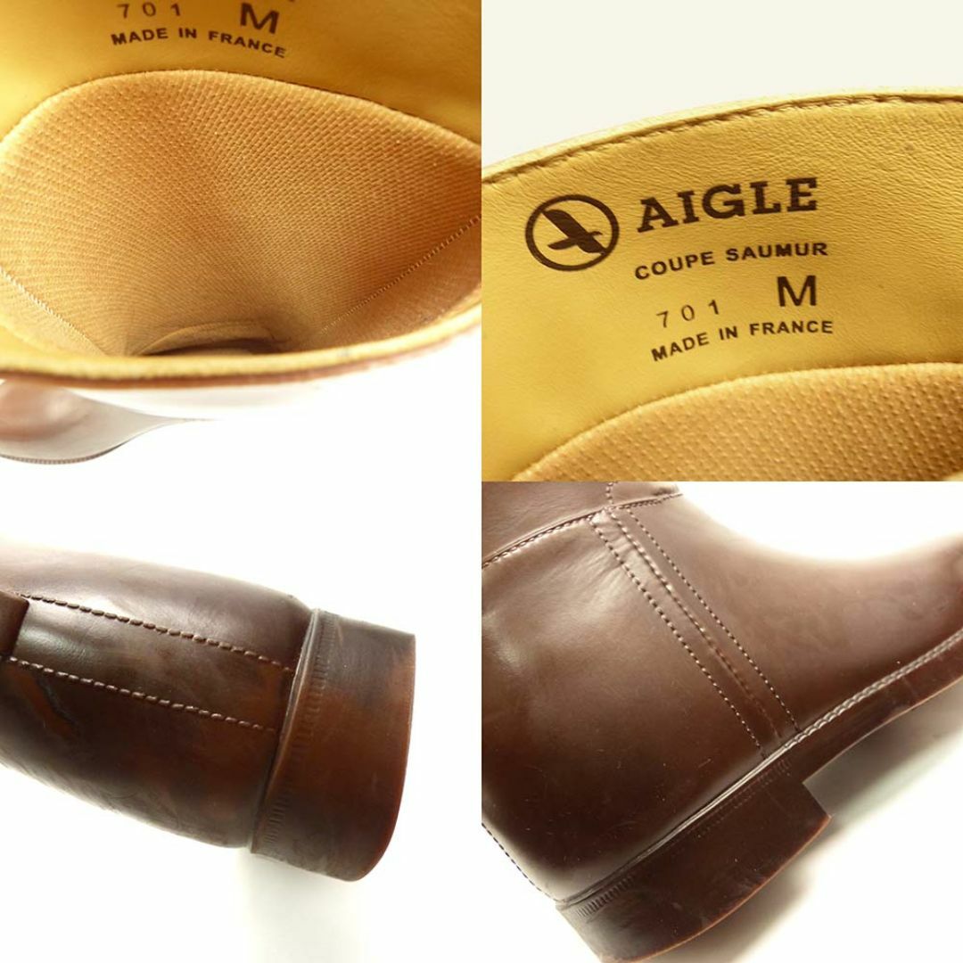 AIGLE(エーグル)のフランス製 エーグル / AIGLE　エクイヤーブーツ / 乗馬ロングブーツ36 レディースの靴/シューズ(ブーツ)の商品写真