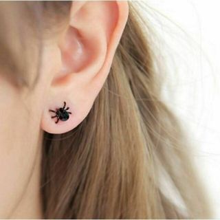 ♪♪ Black Spider ピアス(ピアス)(ピアス)