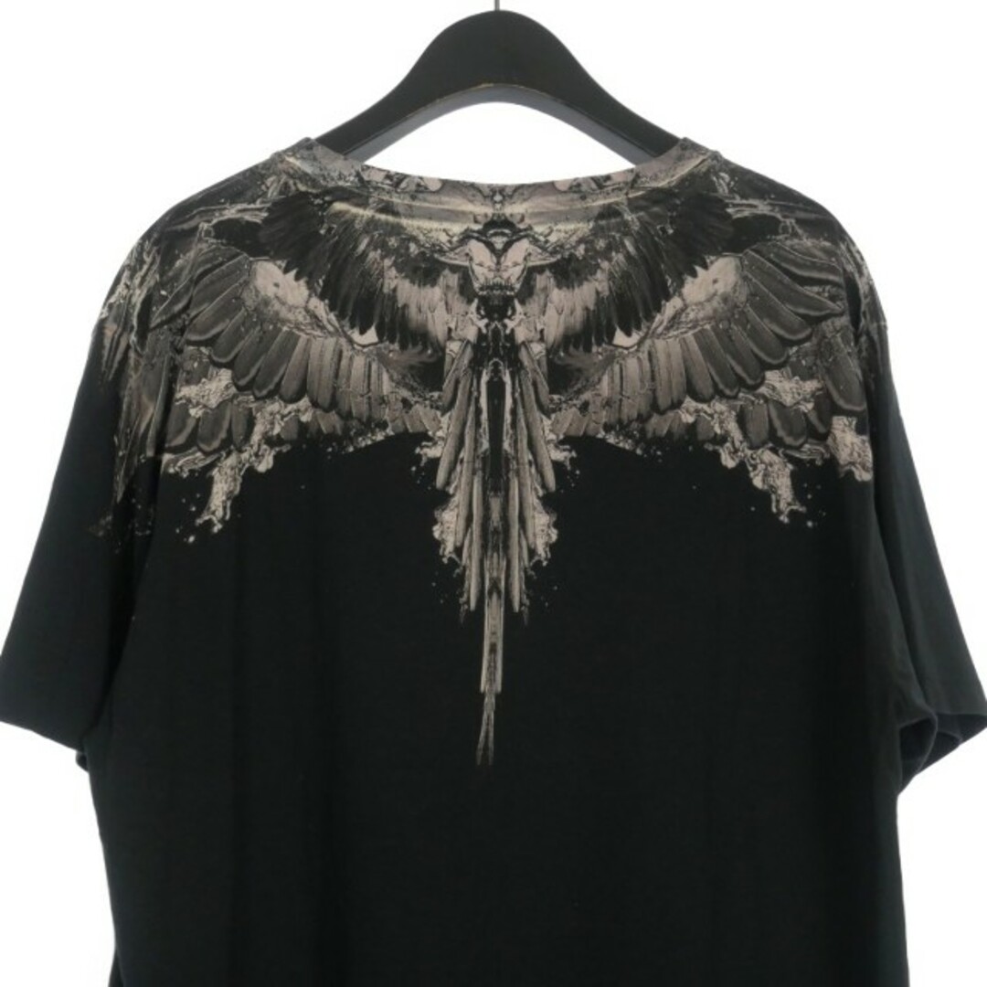 MARCELO BURLON(マルセロブロン)のMARCELO BURLON フェザープリント Tシャツ カットソー 半袖 M メンズのトップス(Tシャツ/カットソー(半袖/袖なし))の商品写真