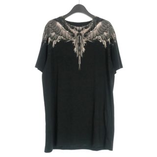 MARCELO BURLON フェザープリント Tシャツ カットソー 半袖 M