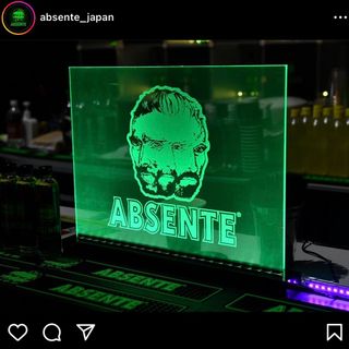 ABSENTE アブサン　LED ライト　ボード(その他)