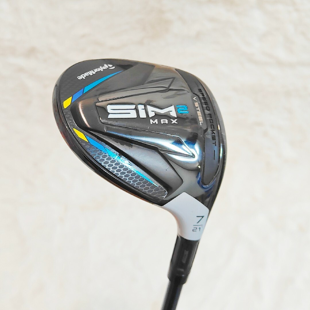 TaylorMade(テーラーメイド)の【美品】SIM2 MAX 7W 純正カーボンR スポーツ/アウトドアのゴルフ(クラブ)の商品写真