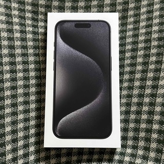 iPhone - 新品未使用未開封 iPhone15 Pro 256GB ブラックチタニウム