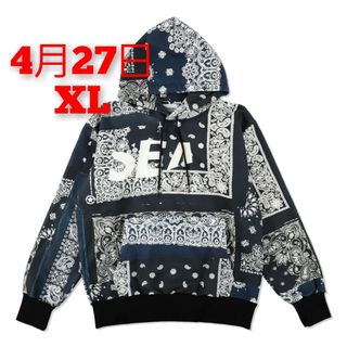 ウィンダンシー(WIND AND SEA)のMIYAGI HIDETAKA X WDS HOODIE / BLACK(パーカー)