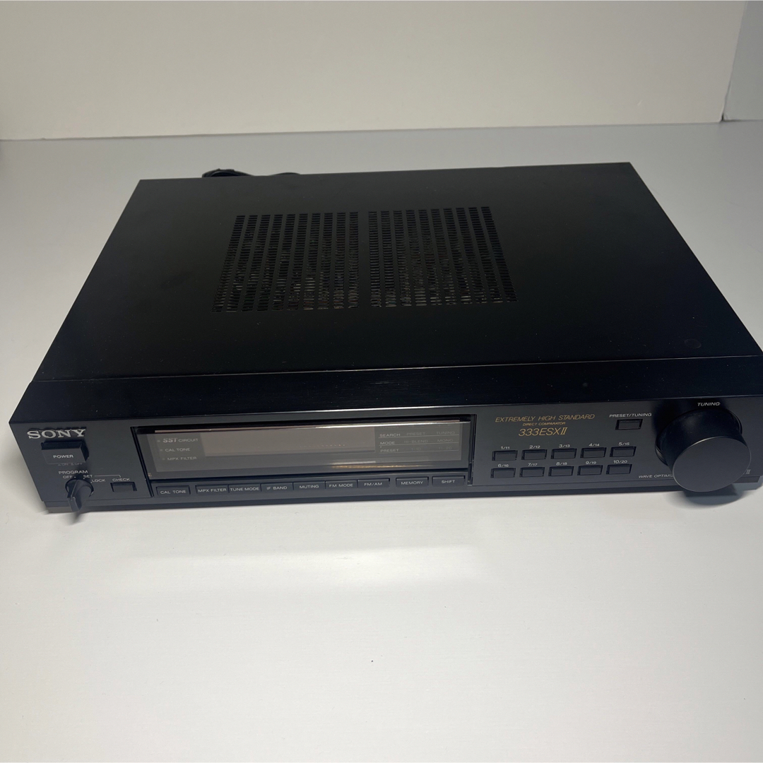 SONY ソニー ST-S333ESX Ⅱ FM/AMチューナー ステレオ SONY ソニー ST-S333ESX Ⅱ FM/AMチューナー ステレオ