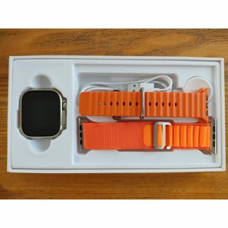 Microwear W68 スマートウォッチ　AppleWatch代替品(腕時計(デジタル))