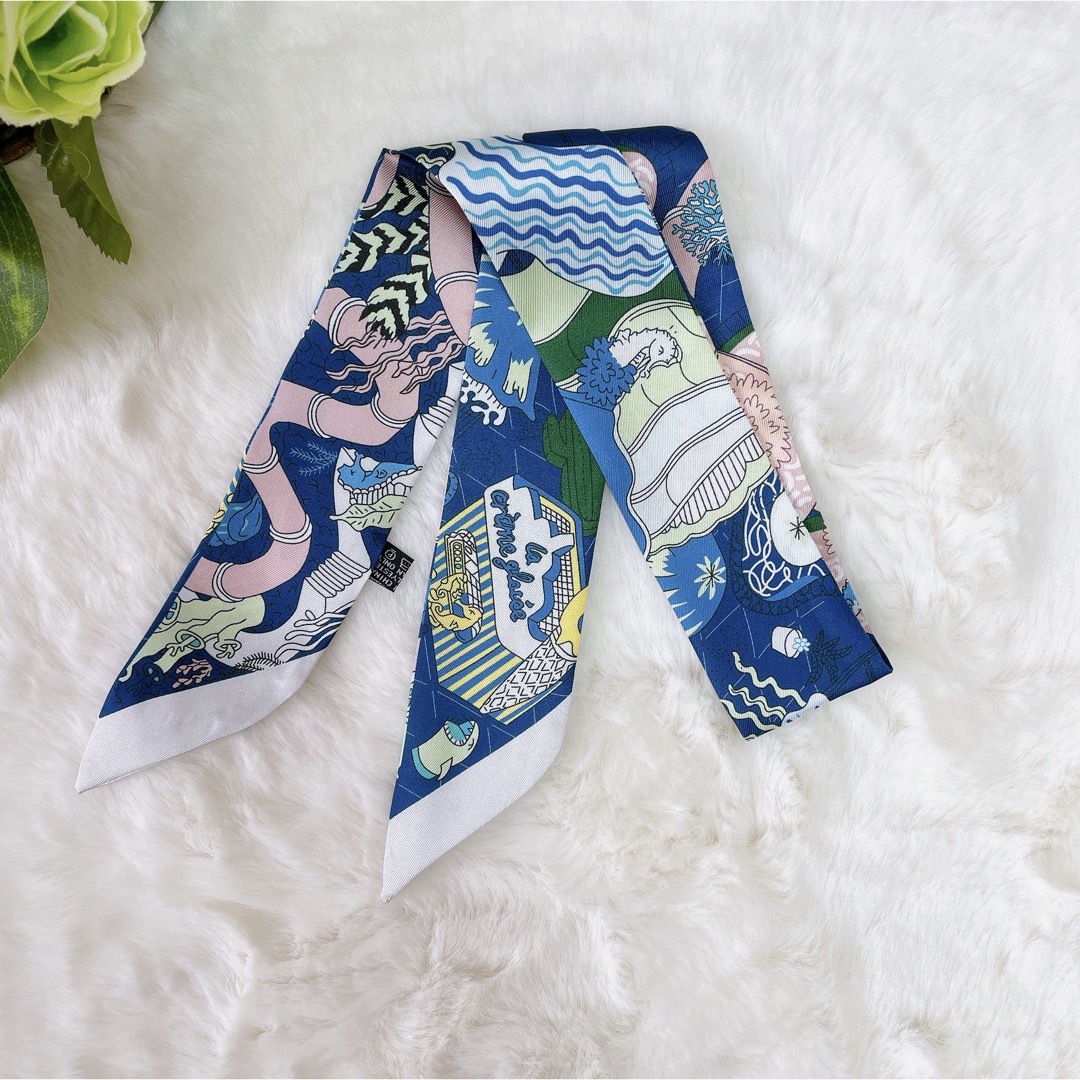 357番　スカーフ レディースのファッション小物(バンダナ/スカーフ)の商品写真