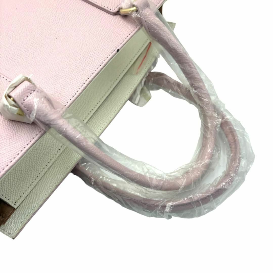 Samantha Thavasa(サマンサタバサ)のサマンサタバサ　ハンドバッグ　ピンク　レザー　A258 レディースのバッグ(ハンドバッグ)の商品写真