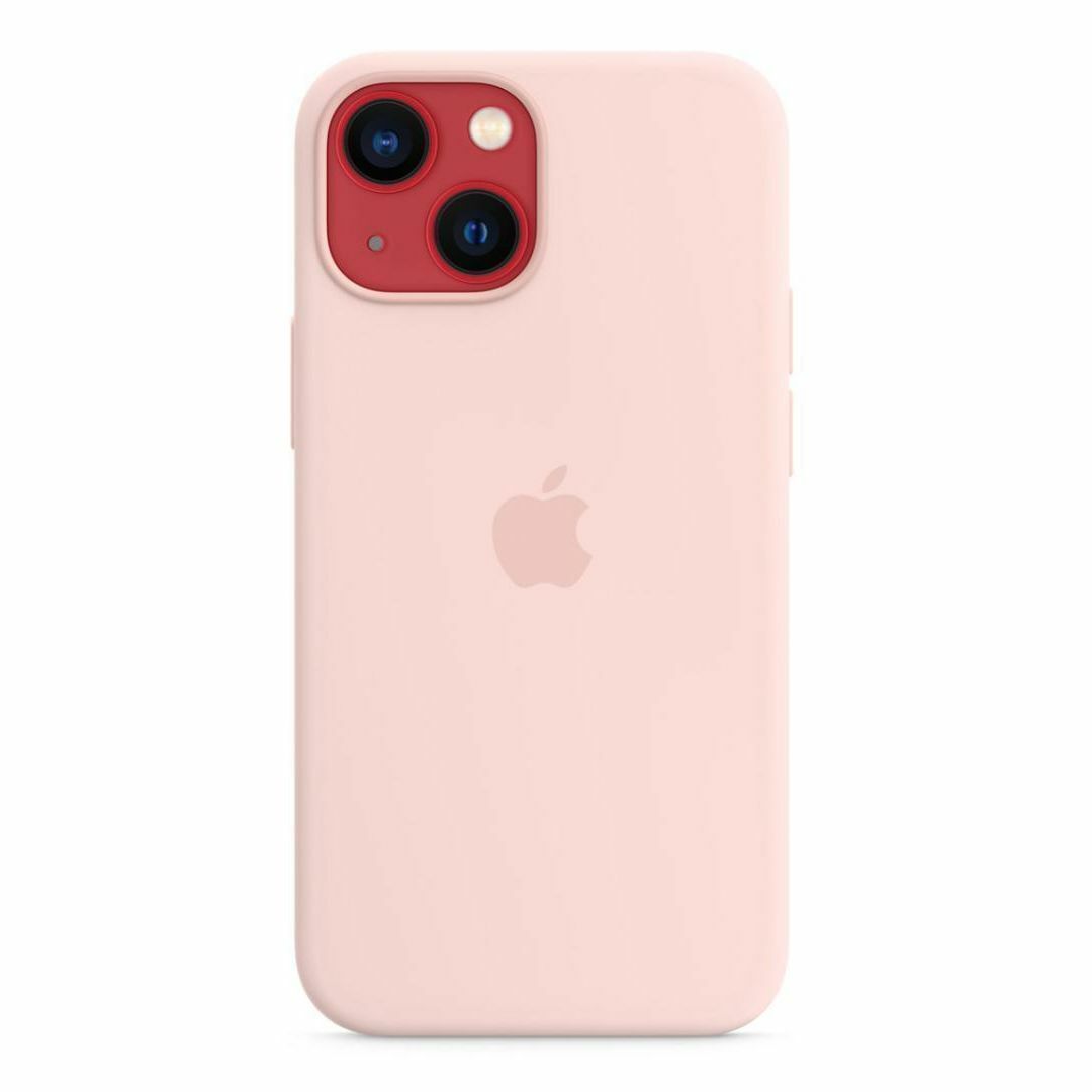 新品-純正互換品iPhone13miniシリコーンケース-チョークピンク-ピンク スマホ/家電/カメラのスマホアクセサリー(iPhoneケース)の商品写真