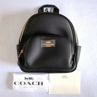 コーチ(COACH)のコーチ COACH リュック ブラック 黒 おしゃれ 可愛い シンプル バッグ(リュック/バックパック)