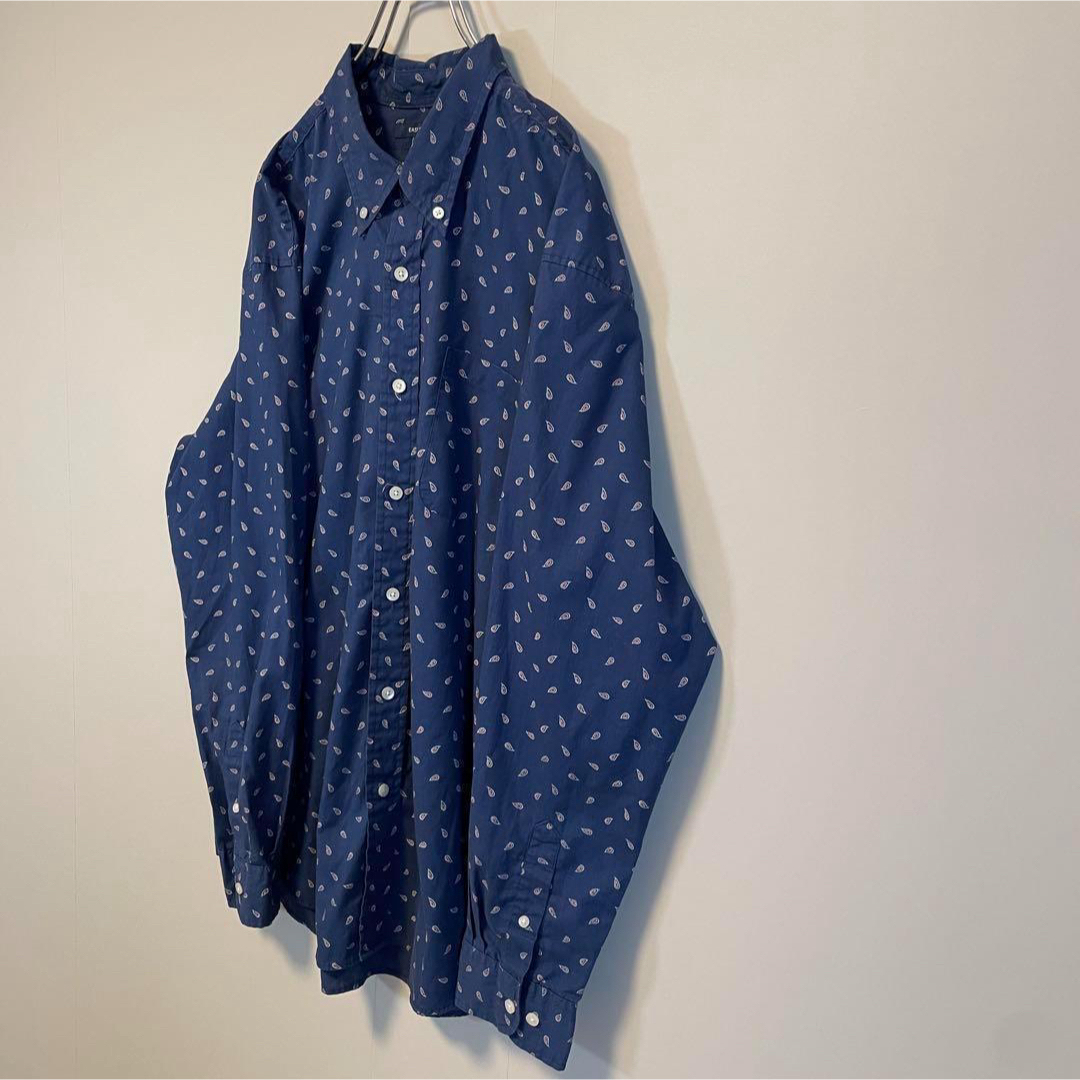 VINTAGE(ヴィンテージ)の人気ペイズリーシャツ古着　総柄デザイン　オールシーズン使える1枚◎ 羽織にも◎ メンズのトップス(シャツ)の商品写真