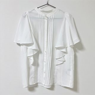 グレイル(GRL)の新品 GRL フレアスリーブブラウス(シャツ/ブラウス(半袖/袖なし))