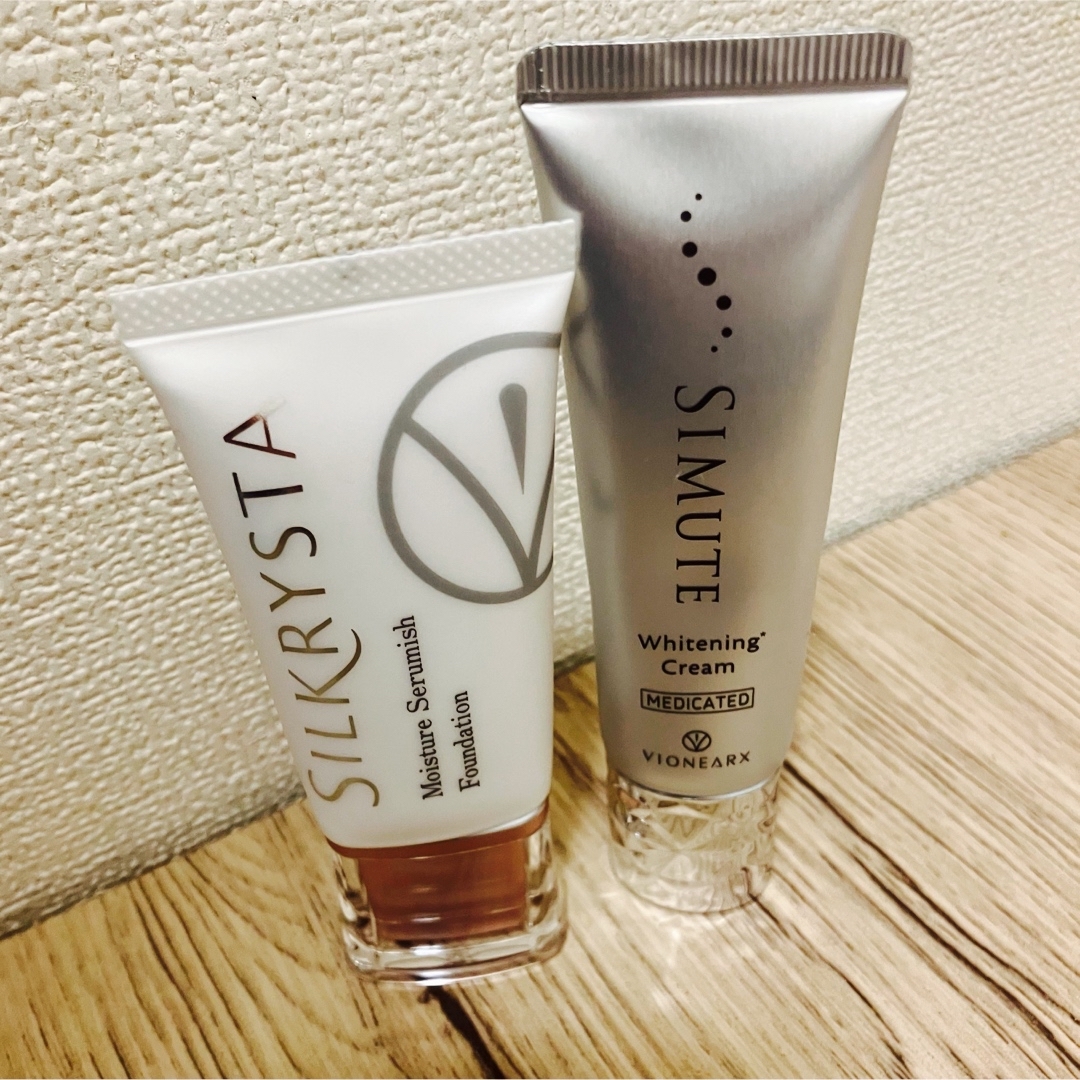 シミュート　SIMUTE 薬用美白クリーム　ファンデーションセット コスメ/美容のコスメ/美容 その他(その他)の商品写真