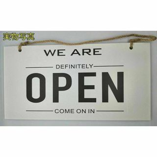 オープン 看板 OPEN CLOSED 開店 閉店 店舗 インテリア 木製