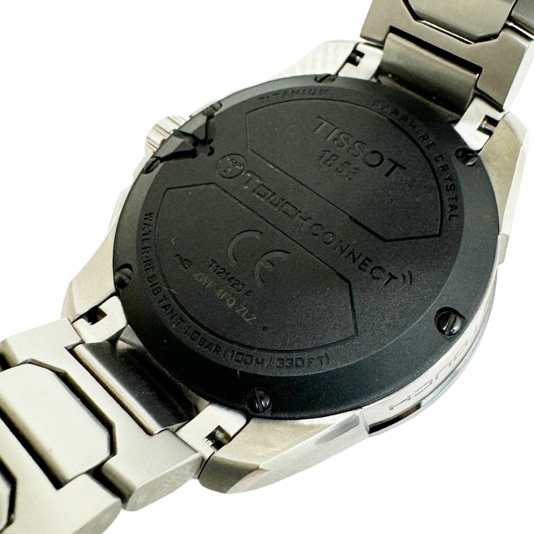 TISSOT(ティソ)のTISSOT ティソ T-タッチ コネクト ソーラー 腕時計 チタン T121420A T1214204405100 クオーツ メンズ メンズの時計(腕時計(アナログ))の商品写真
