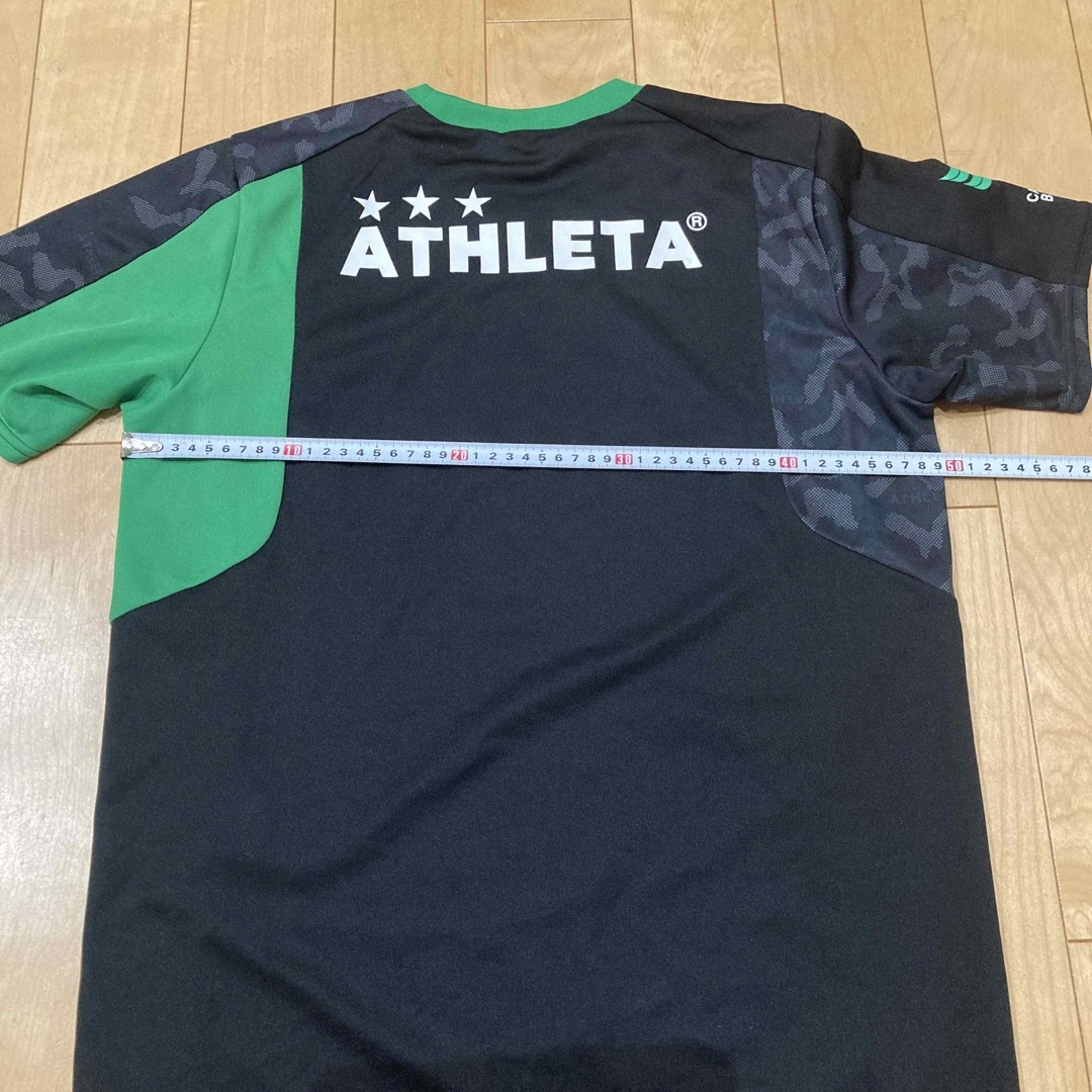 ATHLETA(アスレタ)のアスレタ　ATHLETA 半袖　スポーツ　メンズ　Mサイズ メンズのトップス(Tシャツ/カットソー(半袖/袖なし))の商品写真