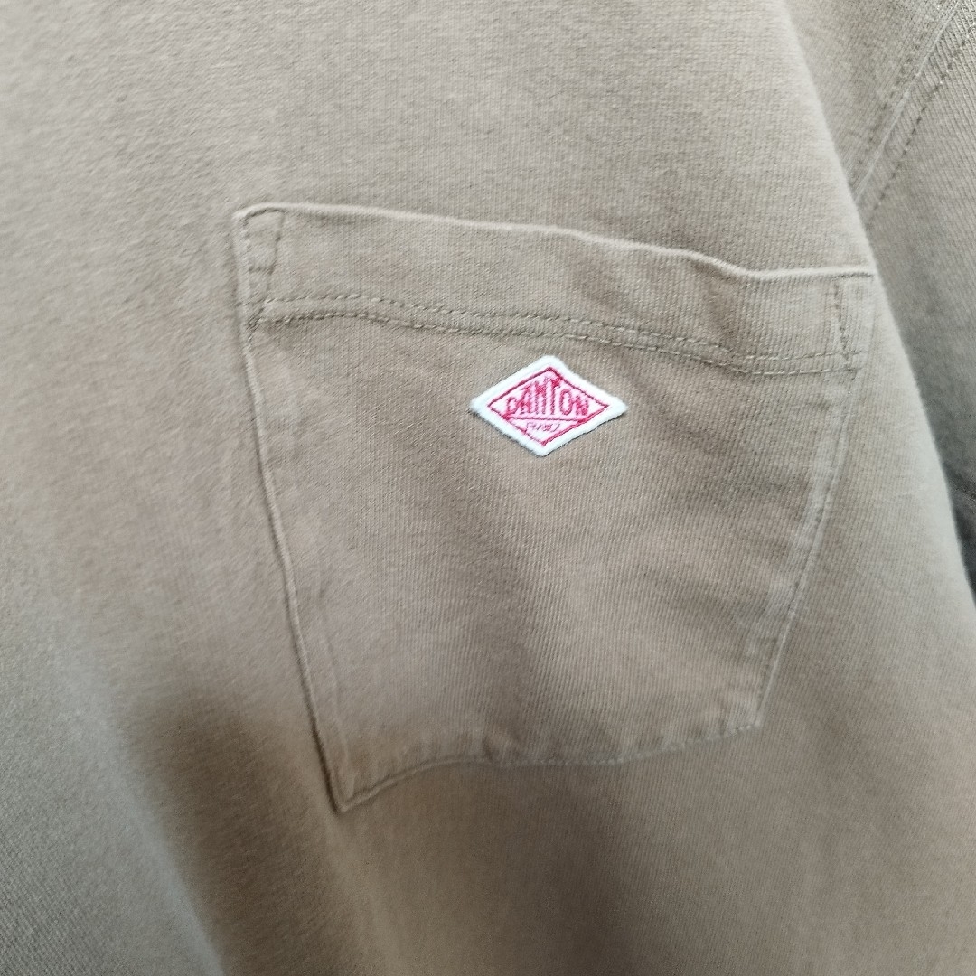 DANTON(ダントン)の【DANTON】Onepoint Logo Pocket Tee　KT29 メンズのトップス(Tシャツ/カットソー(半袖/袖なし))の商品写真