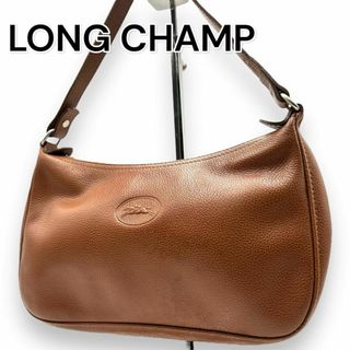 ロンシャン(LONGCHAMP)のLONGCHAMP ロンシャン　ショルダーバッグ　ブラウン　レザー　A283(ショルダーバッグ)