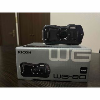 リコー(RICOH)のRICOH WG-80 BLACK(コンパクトデジタルカメラ)