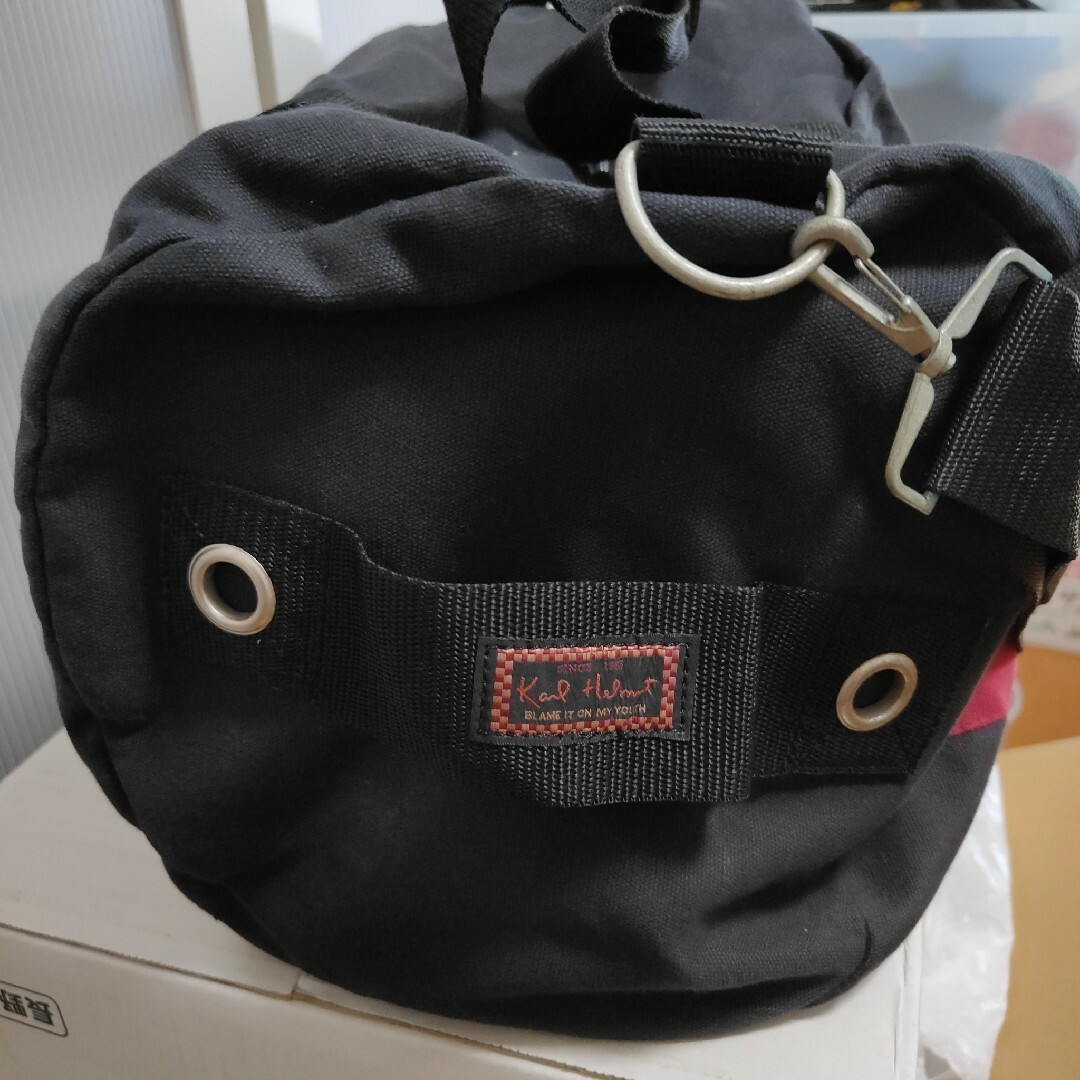 Karl Helmut(カールヘルム)の5224 カールヘルムボストンバッグ黒 メンズのバッグ(ボストンバッグ)の商品写真