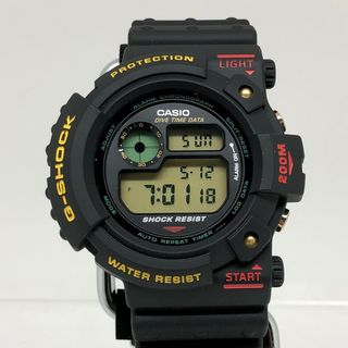 ジーショック(G-SHOCK)のG-SHOCK ジーショック CASIO カシオ 腕時計 DW-6300 FROGMAN フロッグマン レストアサービス デジタル ブラック メンズ(腕時計(デジタル))