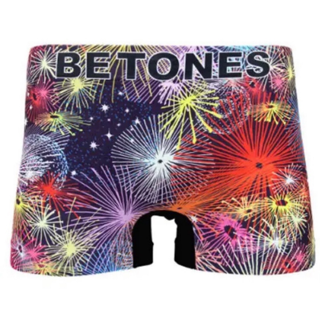 BETONES(ビトーンズ)の新品 ビトーンズ 大輪の花火 MIX メンズ ボクサーパンツ メンズのアンダーウェア(ボクサーパンツ)の商品写真