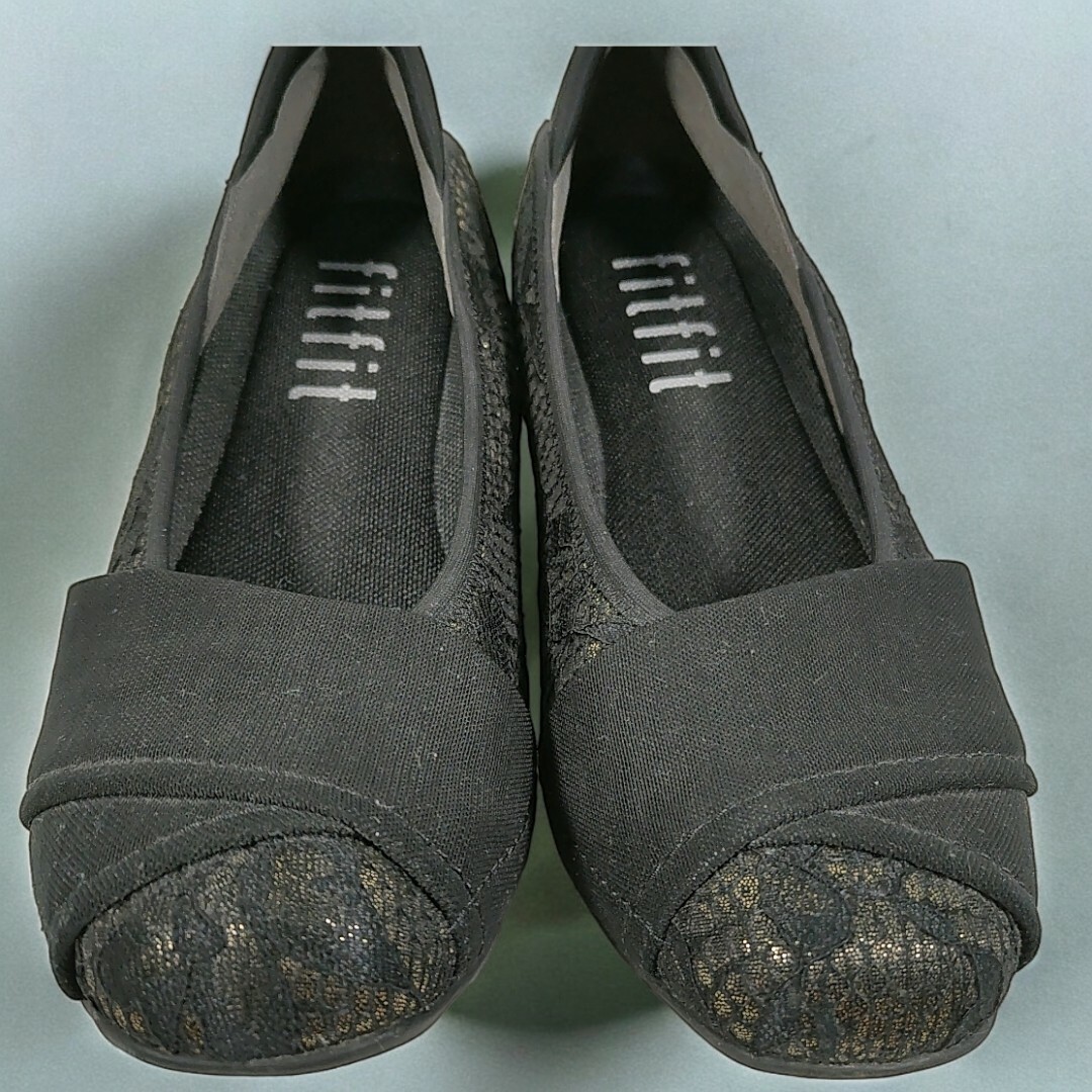 fitfit(フィットフィット)のfitfit◎バレエシューズ(23.5)コンフォートシューズ パンプス フラット レディースの靴/シューズ(ハイヒール/パンプス)の商品写真