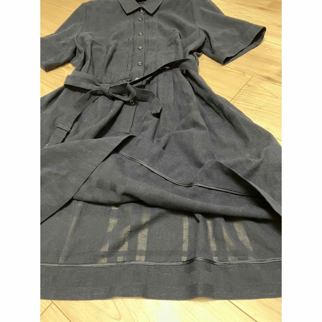 BURBERRY(バーバリー)の新品　バーバリー　44 ロンドン　ワンピース　チェック 大きいサイズ　シャツ レディースのワンピース(ひざ丈ワンピース)の商品写真