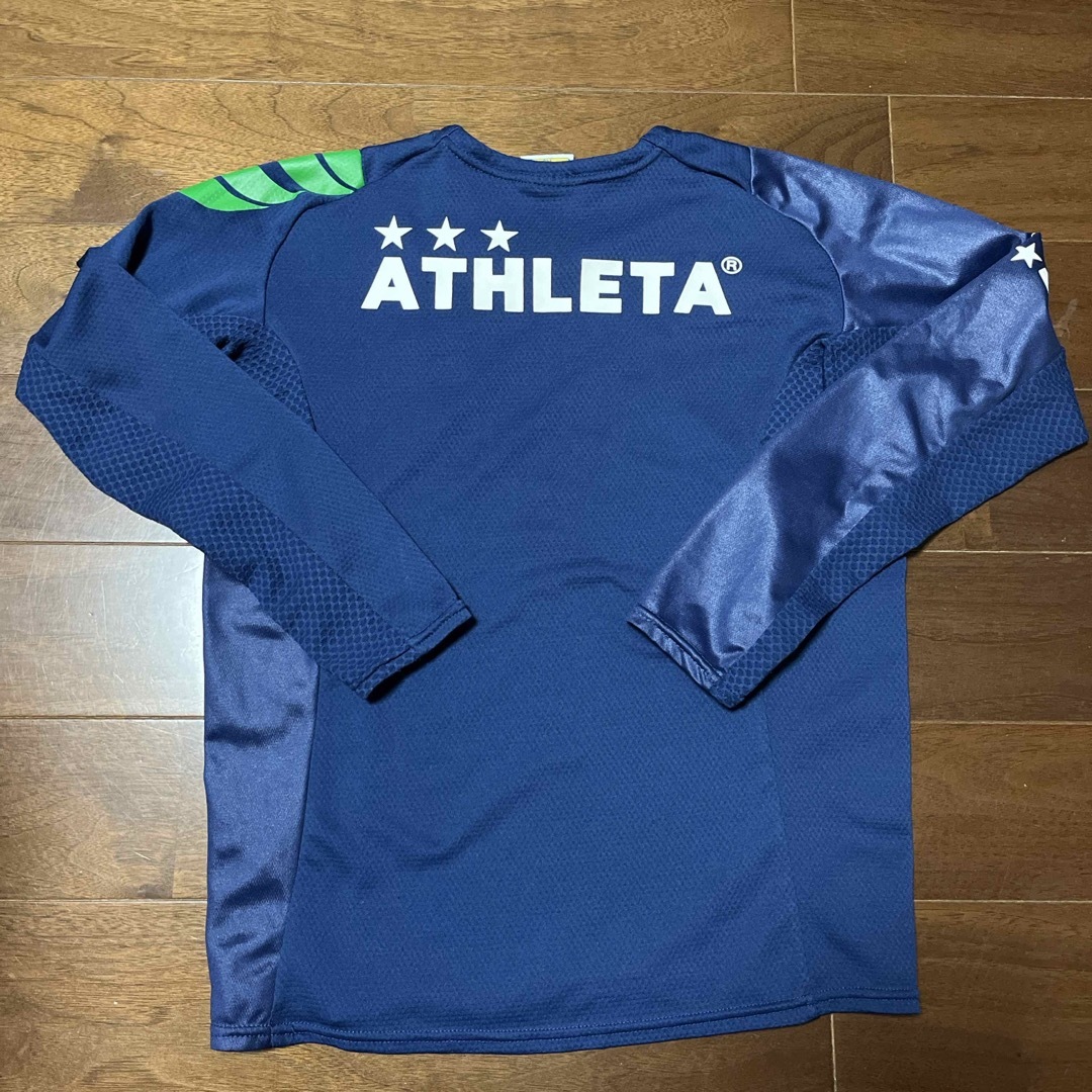 ATHLETA(アスレタ)のアスレタ　140  ネイビー スポーツ/アウトドアのサッカー/フットサル(ウェア)の商品写真