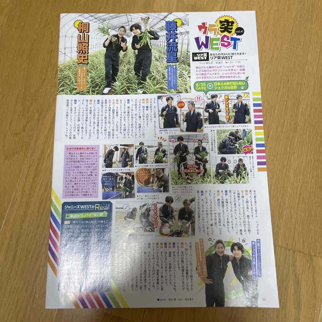 TVライフ首都圏版 2023年 7/7号 切り抜き エンタメ/ホビーの雑誌(音楽/芸能)の商品写真