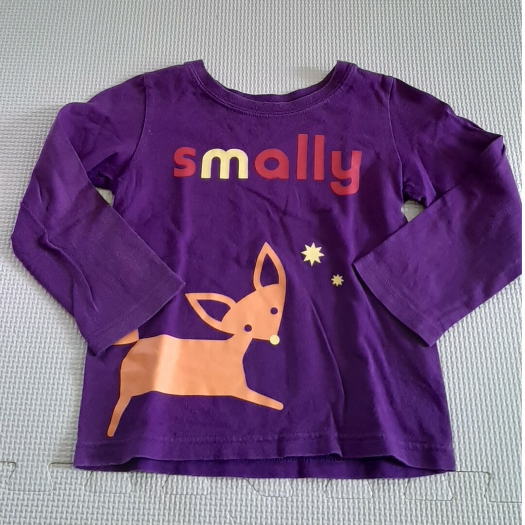 FELISSIMO(フェリシモ)のSMALLY ロンTシャツ　3枚セット　100センチ キッズ/ベビー/マタニティのキッズ服男の子用(90cm~)(Tシャツ/カットソー)の商品写真