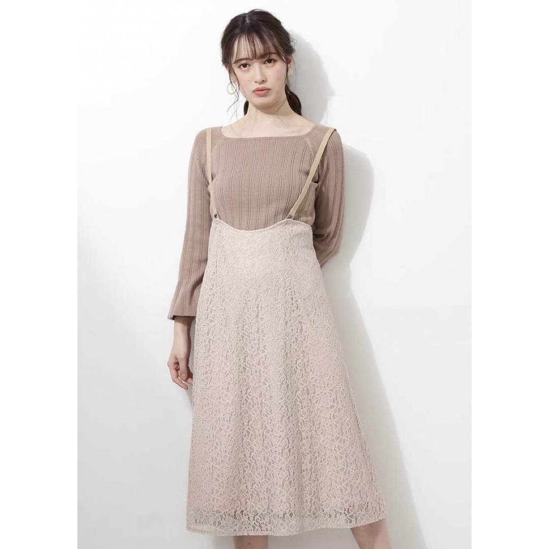 JILL by JILLSTUART(ジルバイジルスチュアート)のジルバイジルスチュアートJILL by JILLSTUARTストラップジャンスカ レディースのワンピース(ロングワンピース/マキシワンピース)の商品写真