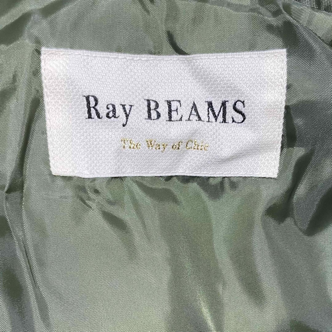 Ray BEAMS(レイビームス)のRay BEAMS レイビームス m65 ミリタリーコート ロングコート カーキ レディースのジャケット/アウター(ミリタリージャケット)の商品写真