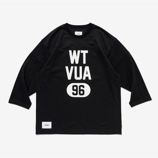 ダブルタップス(W)taps)の24SS WTAPS QB フットボールTシャツ M(Tシャツ/カットソー(七分/長袖))