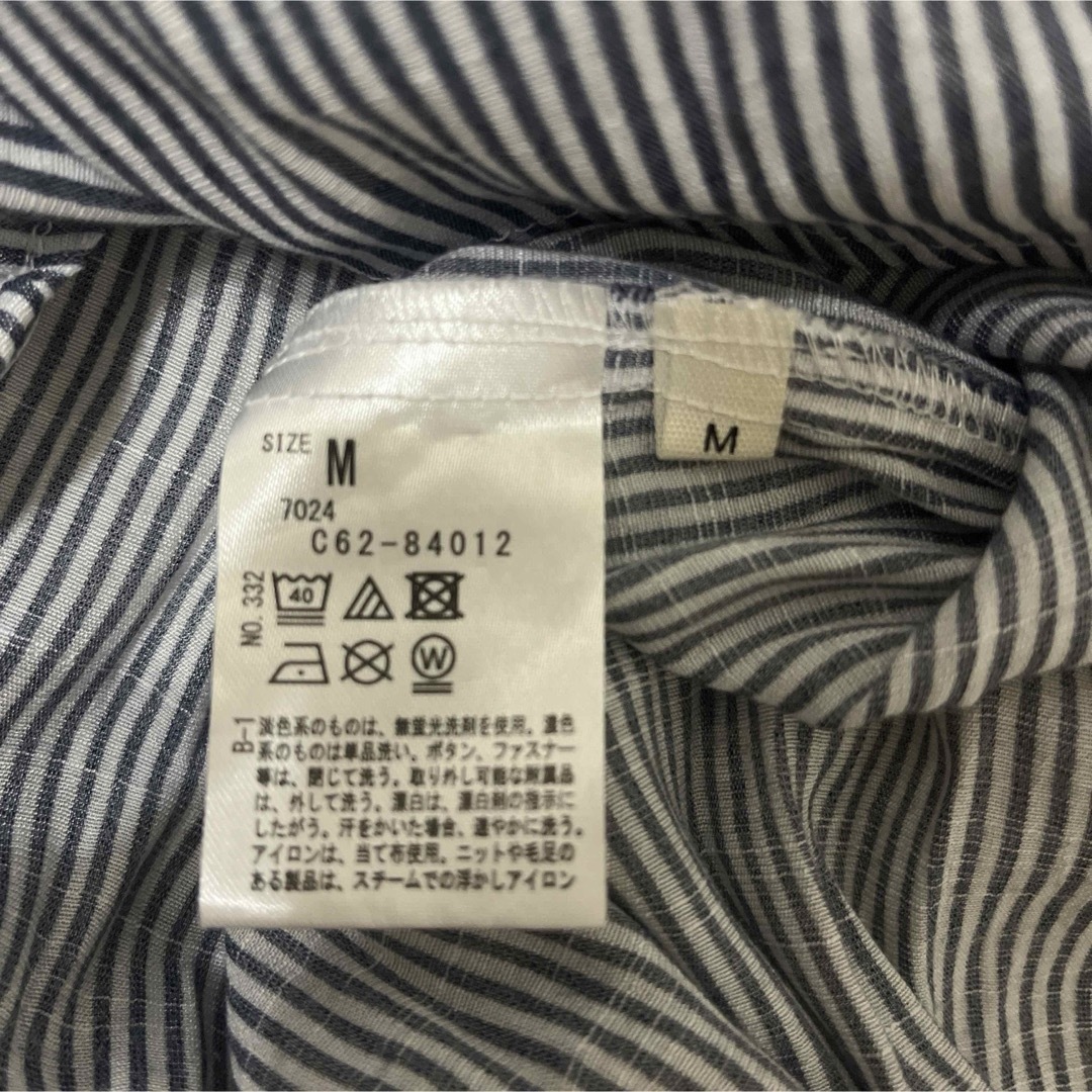 SHOO・LA・RUE(シューラルー)のSHOO-LA-RUE シューラルー ストライプシャツ メンズのトップス(Tシャツ/カットソー(半袖/袖なし))の商品写真