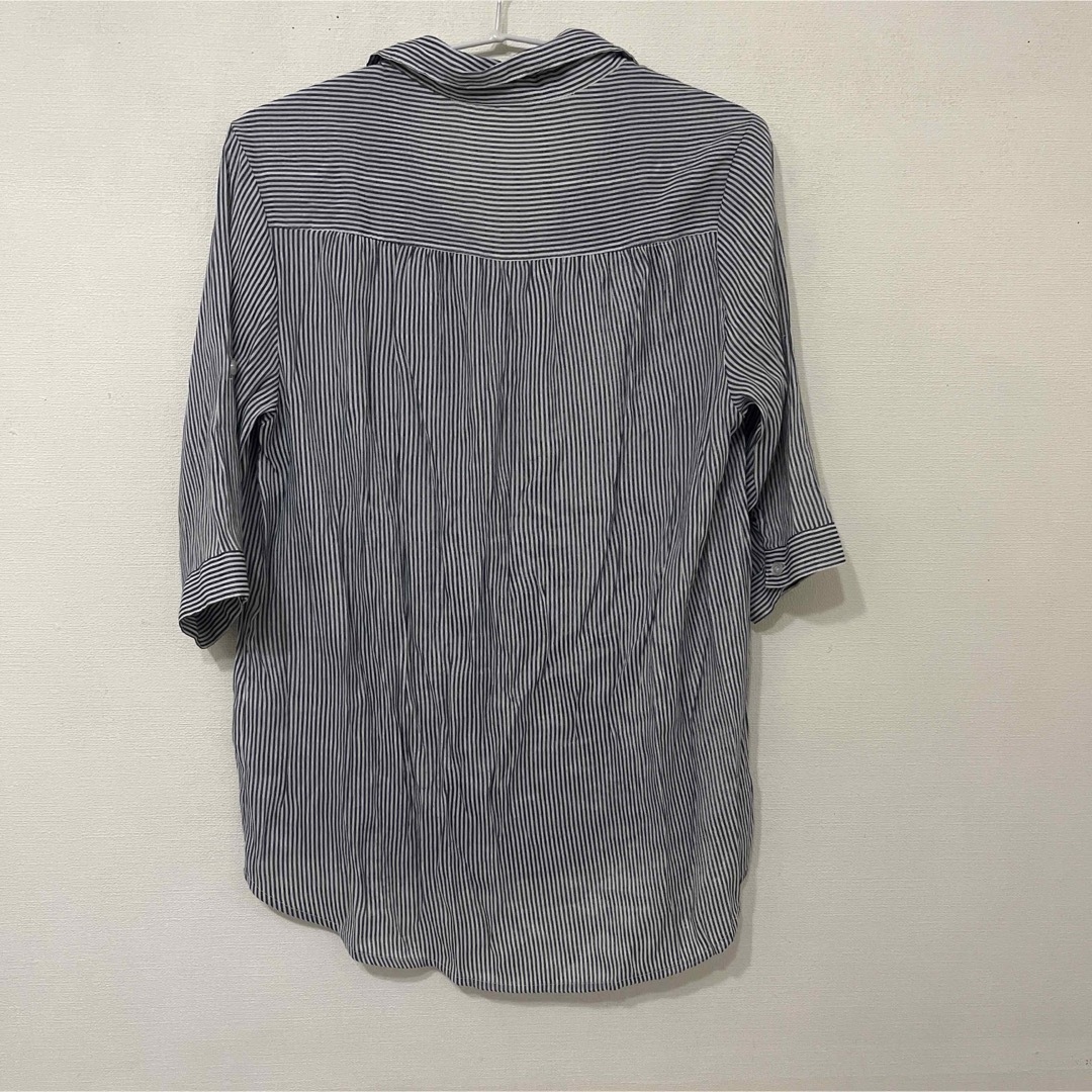 SHOO・LA・RUE(シューラルー)のSHOO-LA-RUE シューラルー ストライプシャツ メンズのトップス(Tシャツ/カットソー(半袖/袖なし))の商品写真