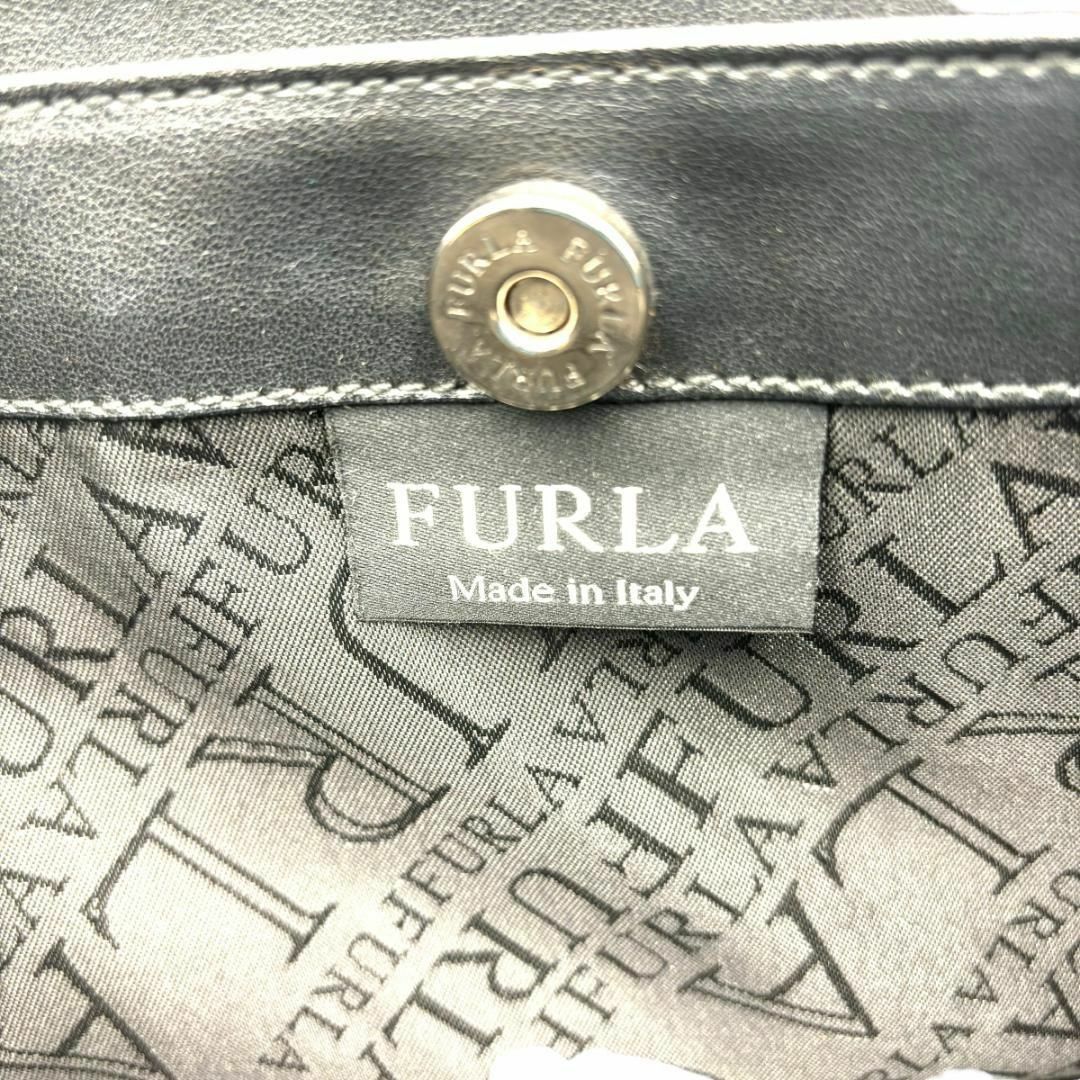 Furla(フルラ)のFURLA　フルラ　ショルダーバッグ　ブラック　レザー　A226 レディースのバッグ(ショルダーバッグ)の商品写真