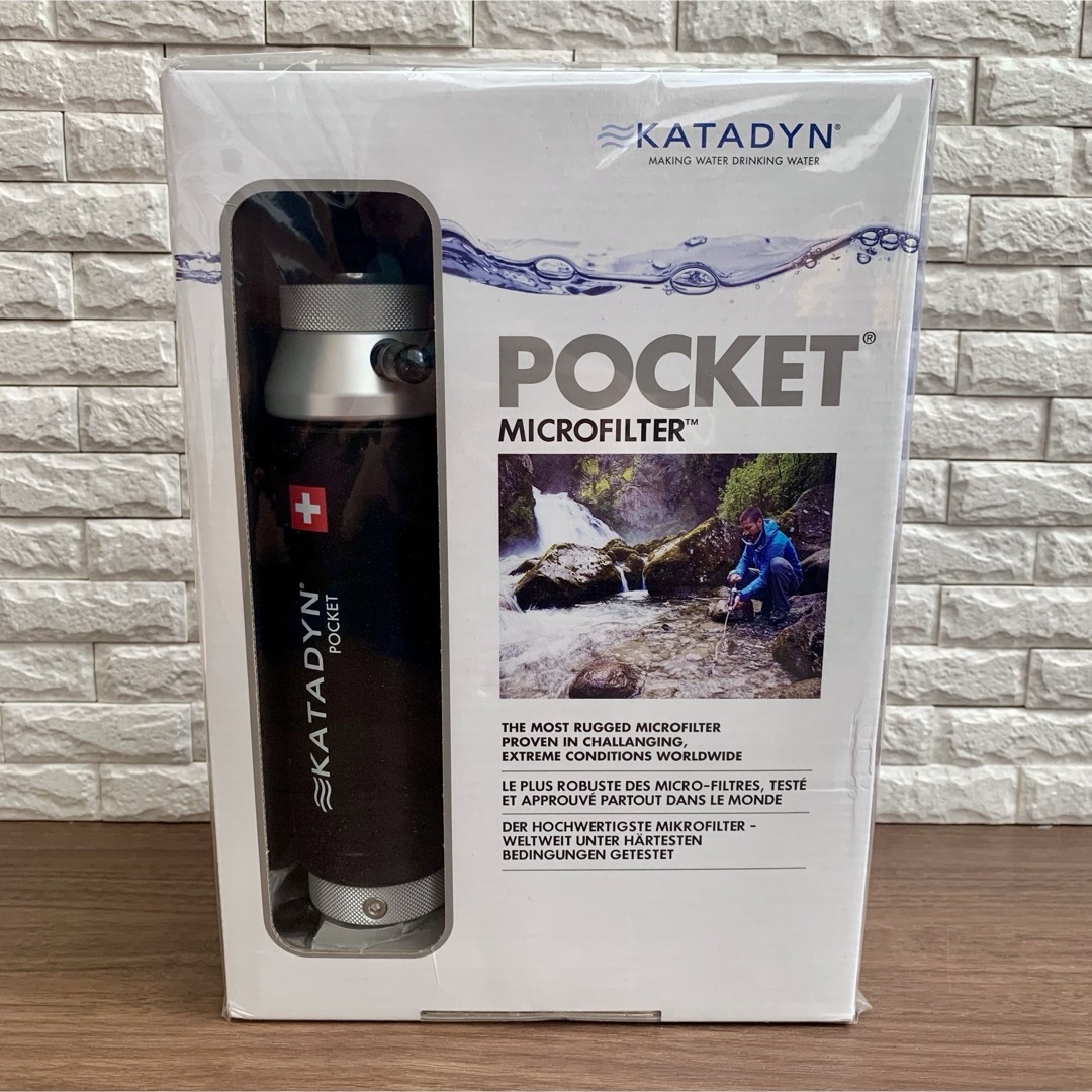 KATADYN 浄水器フィルター POCKET MICROFILTER インテリア/住まい/日用品のキッチン/食器(浄水機)の商品写真