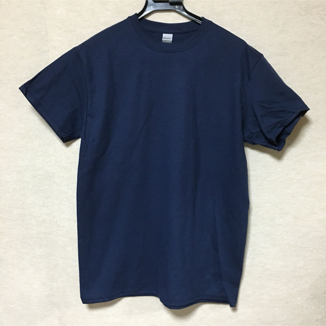 GILDAN(ギルタン)の新品 GILDAN ギルダン 半袖Tシャツ ネイビー 紺 M メンズのトップス(Tシャツ/カットソー(半袖/袖なし))の商品写真