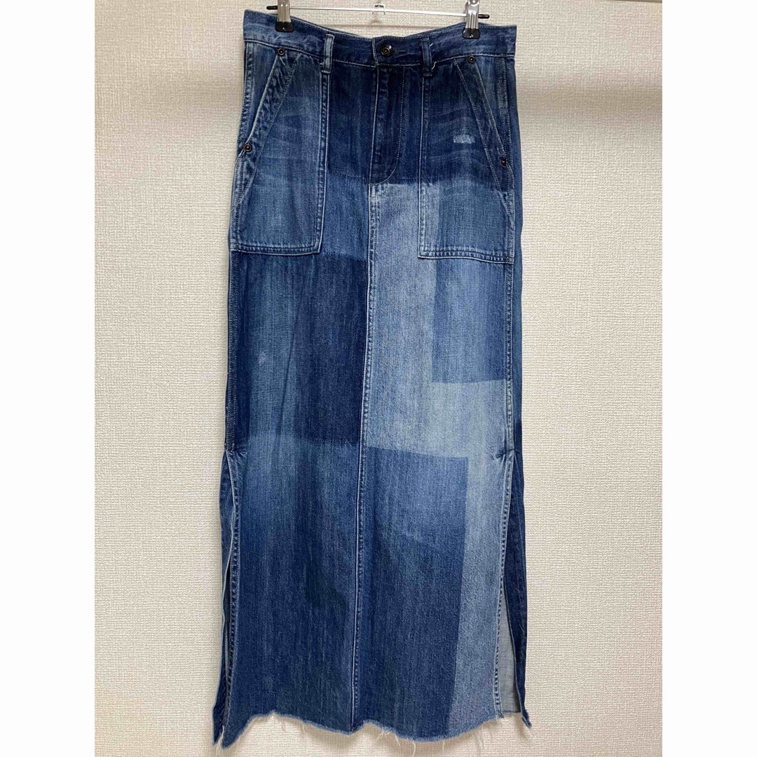 Antgauge(アントゲージ)のデニムスカート レディースのスカート(ロングスカート)の商品写真