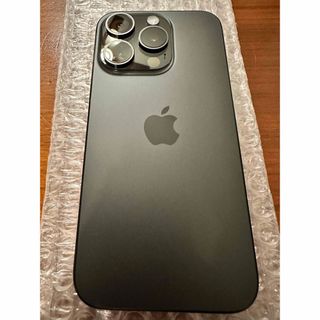 アップル(Apple)の【超美品】 iPhone 15 pro 128GB  ブラックチタニウム(スマートフォン本体)