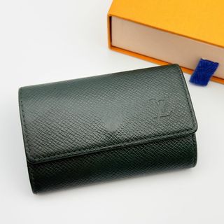 ルイヴィトン(LOUIS VUITTON)の【極美品】ルイヴィトン　タイガ　ミュルティクレ6　キーケース エピセア(キーケース)