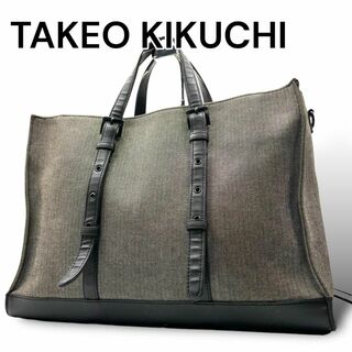 TAKEO KIKUCHI - TAKEO KIKUCHI タケオキクチ　トートバッグ　ナイロン　J047