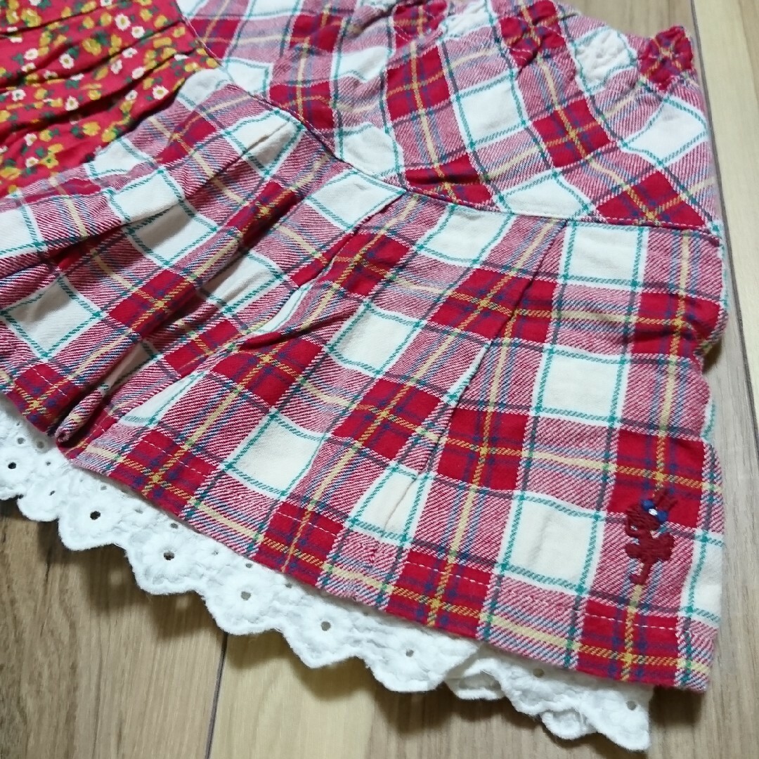 KP(ニットプランナー)のスカパン スカート キッズ/ベビー/マタニティのキッズ服女の子用(90cm~)(スカート)の商品写真