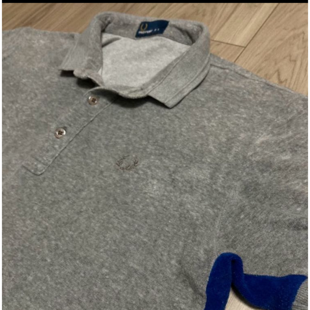 フレッドペリーグレーパイル地ポロ メンズのトップス(ポロシャツ)の商品写真